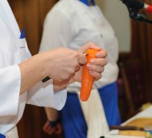 Майстер клас з нарізання овочів і фруктів та оформлення страв 2013