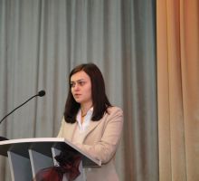 Голова Ради студентського самоврядування Колосінська Вікторія